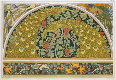 Progetti per bordi e angoli, pub. 1897 da Maurice Pillard Verneuil