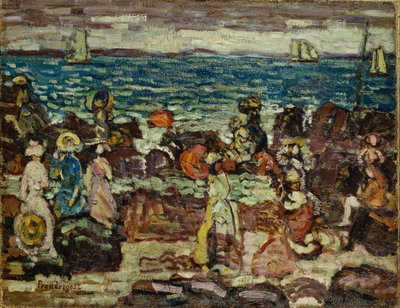 Ein dunkler Tag da Maurice Prendergast