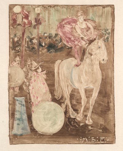 Cavaliere a pelo da Maurice Prendergast