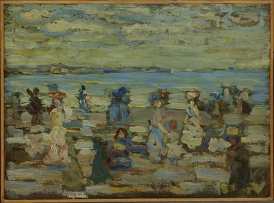 Scena di spiaggia da Maurice Brazil Prendergast