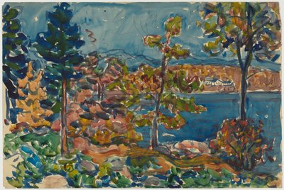 In riva al mare da Maurice Prendergast