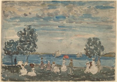 Figure su una spiaggia da Maurice Brazil Prendergast