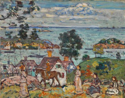 Porto di Gloucester da Maurice Prendergast