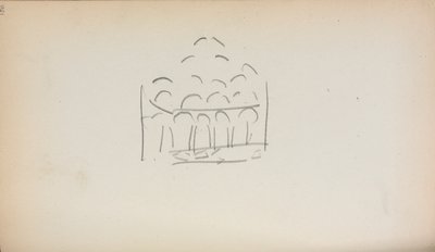 Sketchbook italiano: San Marco (pagina 186) da Maurice Prendergast