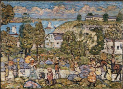 Paesaggio presso Nahant da Maurice Prendergast