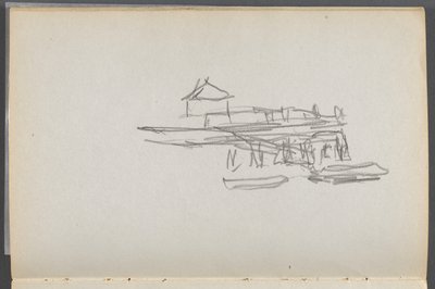 Sketchbook, The Dells, N° 127, pagina 060: Darsena da Maurice Prendergast