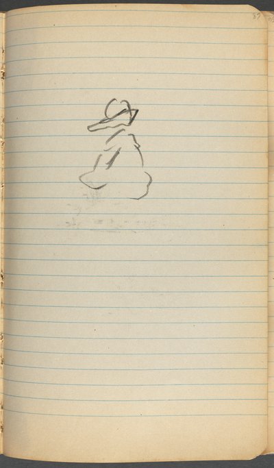 Sketchbook, pagina 068: Figura da Maurice Prendergast
