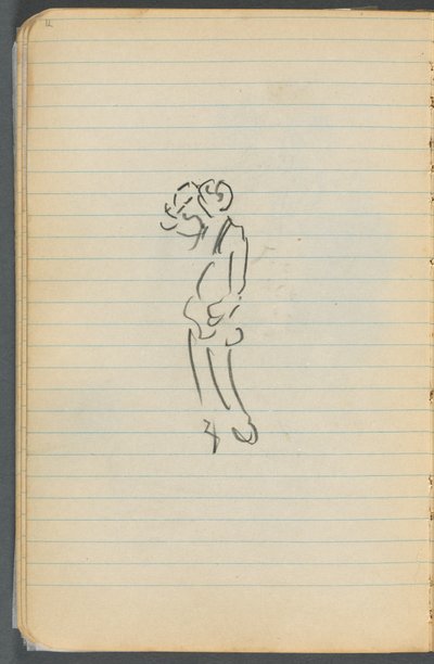 Sketchbook, pagina 071: Figura da Maurice Prendergast