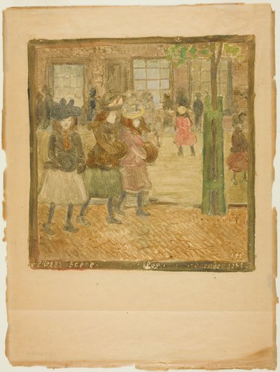 Scena di strada da Maurice Prendergast
