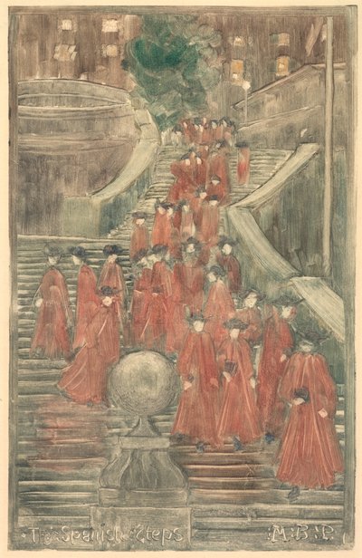 Piazza di Spagna da Maurice Prendergast