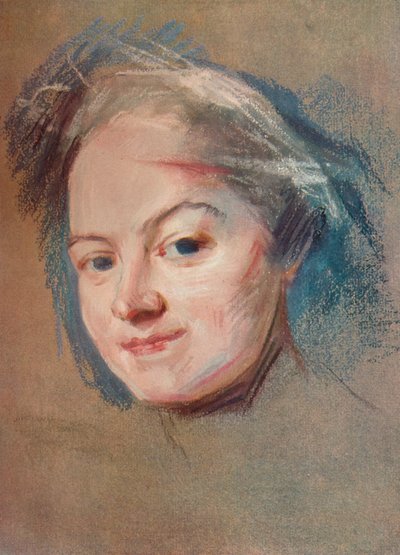 Madame Favart, c1745 da Maurice Quentin de La Tour