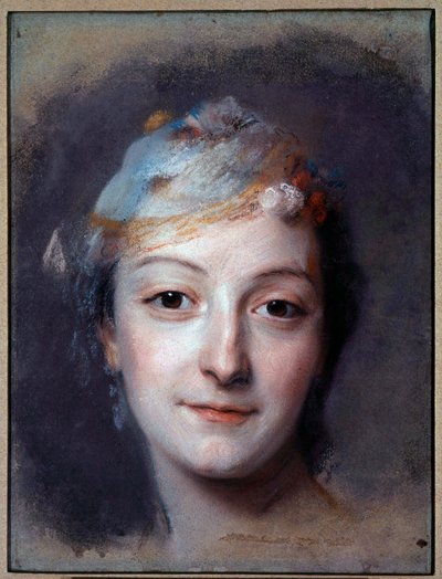 Ritratto di Mademoiselle Marie Fel da Maurice Quentin de La Tour
