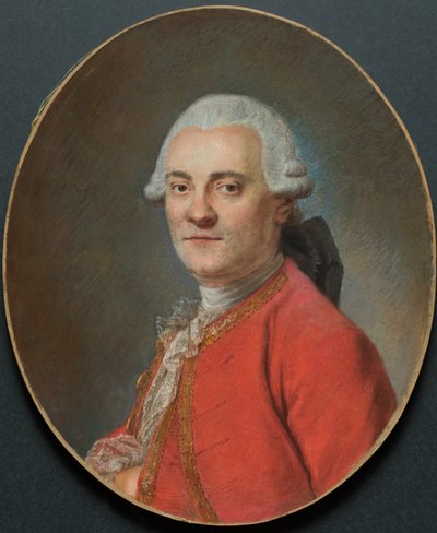 Ritratto di un uomo da Maurice Quentin de La Tour