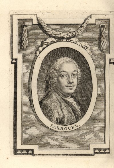 Charles Parrocel, pittore francese da Maurice Quentin de la (after) Tour