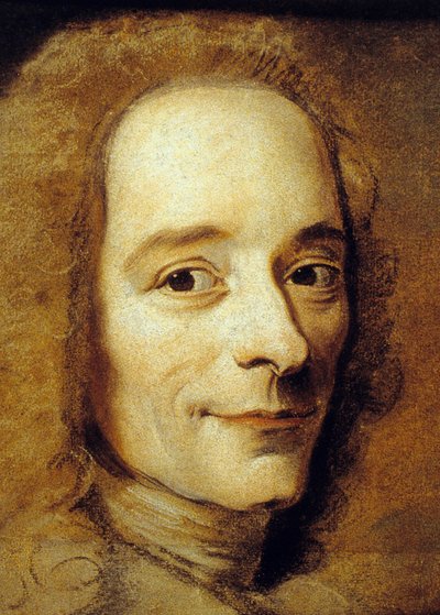 Francois Marie Arouet alias Voltaire da Maurice Quentin de La Tour
