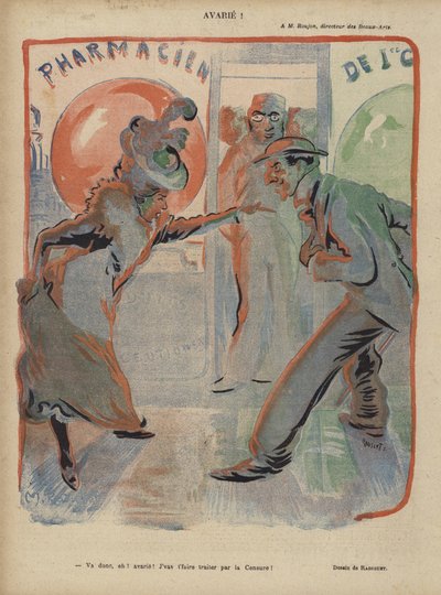 Illustrazione per Le Rire da Maurice Radiguet