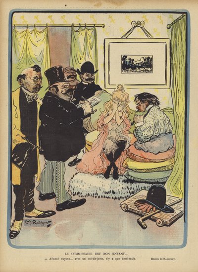 Illustrazione per Le Rire da Maurice Radiguet