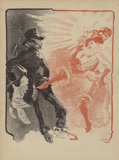 Illustrazione per Le Rire da Maurice Radiguet