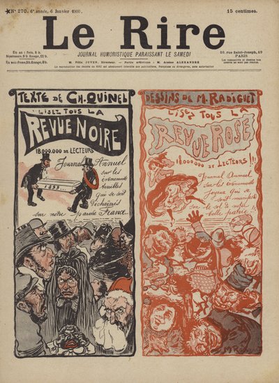 Illustrazione per Le Rire da Maurice Radiguet
