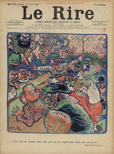 Illustrazione per Le Rire da Maurice Radiguet