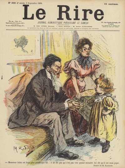 Illustrazione per Le Rire da Maurice Radiguet