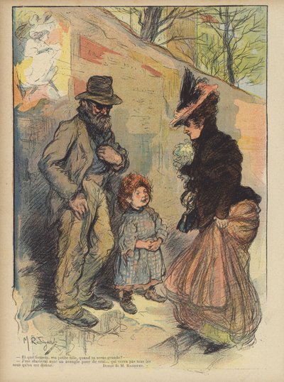 Illustrazione per Le Rire da Maurice Radiguet