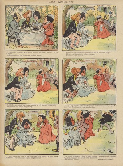 Illustrazione per Le Rire da Maurice Radiguet