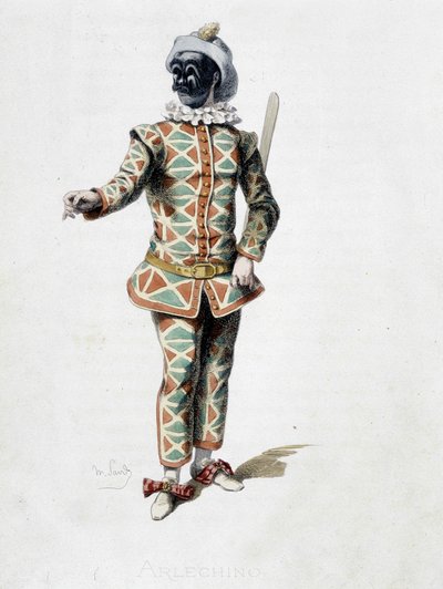 Arlecchino da Maurice Sand