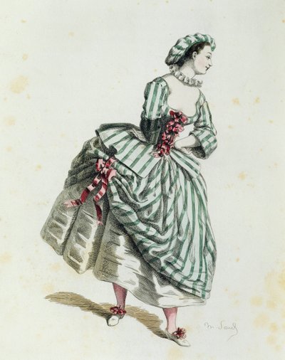 Corallina nel 1744 da Maurice Sand
