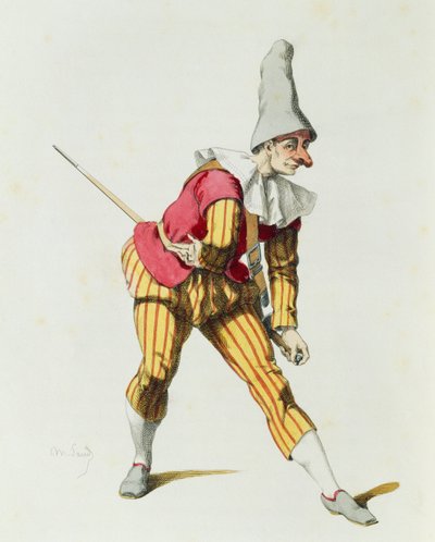 Giangurgolo nel 1625, di Maurice Sand da Maurice Sand