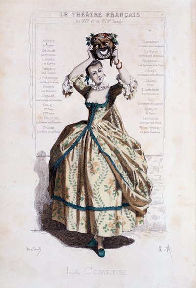 Personificazione della commedia dell