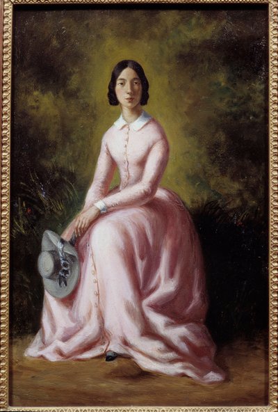 Ritratto della cantante Pauline Viardot (1821-1910) (dipinto di Maurice Sand) da Maurice Sand
