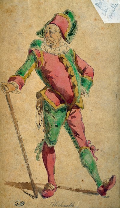 Pulcinella, personaggio della Commedia dell