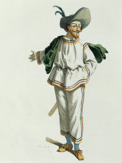Tabarino nel 1618 da Maurice Sand