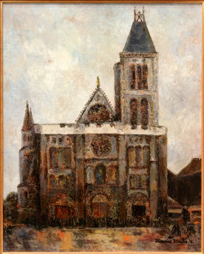 Basilica di Saint-Denis da Maurice Utrillo