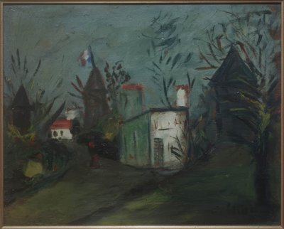 Vista su Montmartre da Maurice Utrillo