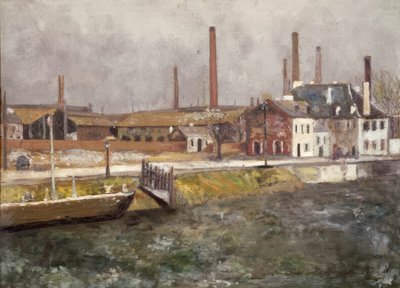 Il Canal Saint-Denis da Maurice Utrillo