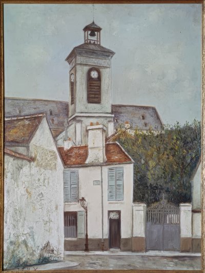 La chiesa di Sainte-Magruerite da Maurice Utrillo