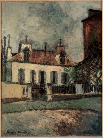  sobborgo di Parigi da Maurice Utrillo