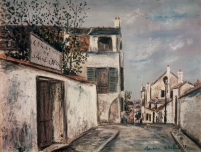 La Rue du Mont-Cenis da Maurice Utrillo