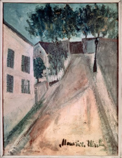 La via Saint-Vincent da Maurice Utrillo