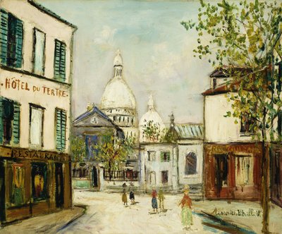 Il Sacro Cuore a Montmartre da Maurice Utrillo