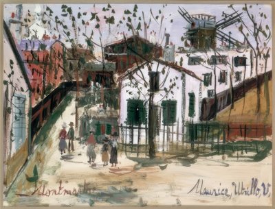 Montmartre da Maurice Utrillo