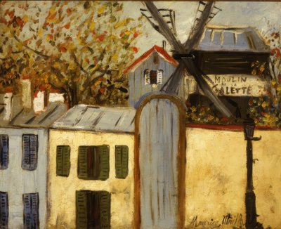 Moulin de la Galette da Maurice Utrillo