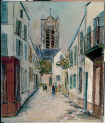 Via Parigi da Maurice Utrillo