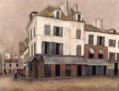 Place du Tertre a Montmartre da Maurice Utrillo