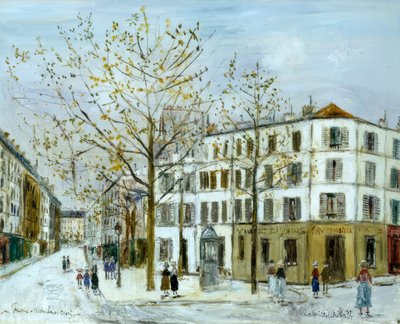Via Ménilmontant da Maurice Utrillo