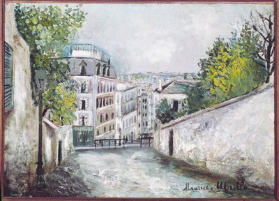 Via del Monte Cenisio, Montmartre da Maurice Utrillo