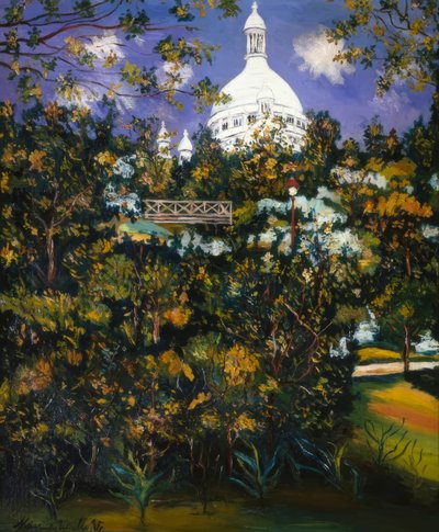 Sacro Cuore di Montmartre da Maurice Utrillo