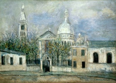 San Pietro di Montmartre da Maurice Utrillo